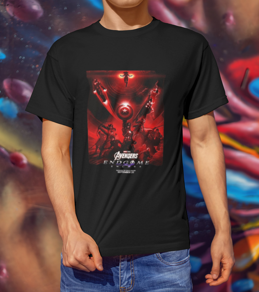 Avengers Endgame Marvel Studios 2019 Heroes Reunion T-Shirt