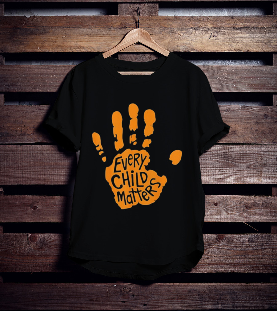 Every Child Matters Orange Handprint T-Shirt