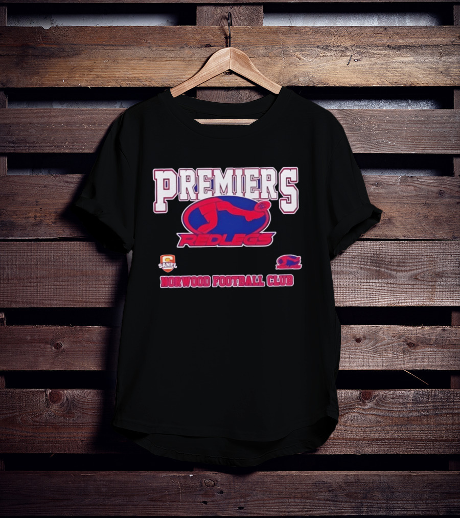 SANFL League Norwood Football Club Redlegs Premiers 2026 T-Shirt