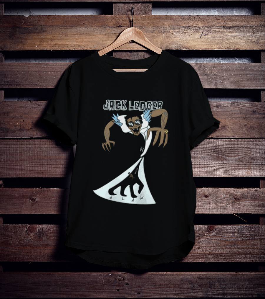 Jack Ledger Horror Character Summoning Creepy Figure T-Shirt