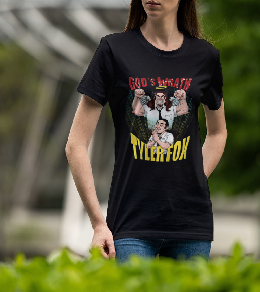 God's Wraith Tyler Fox Cartoon Animation T-Shirt