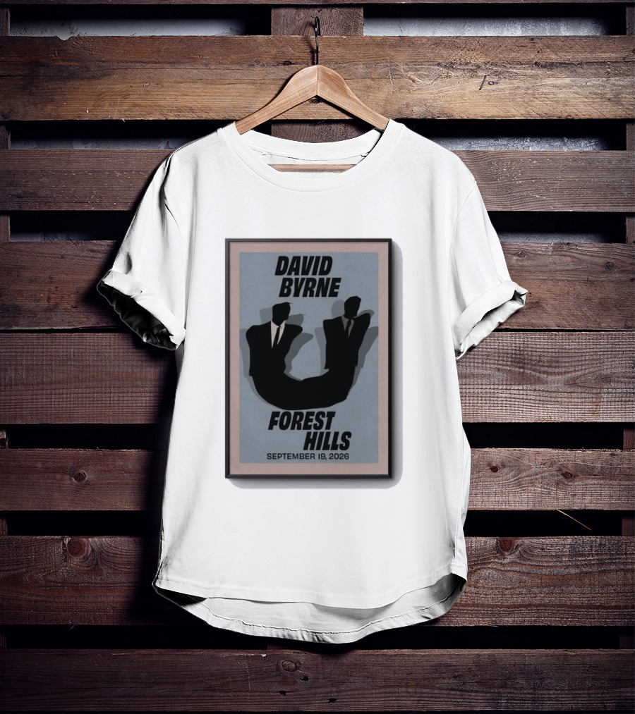 David Byrne Forest Hills September 19 2026 T-Shirt