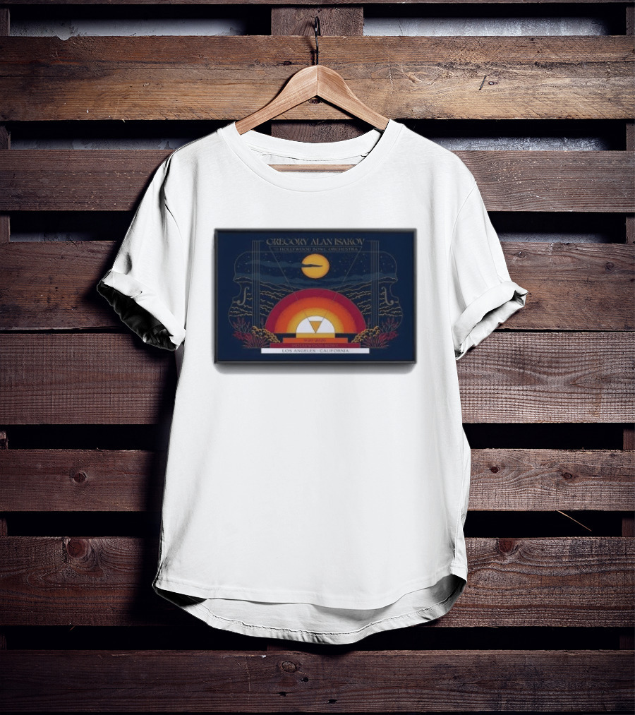Gregory Alan Isakov Hollywood Bowl Orchestra Los Angeles California 2026 T-Shirt