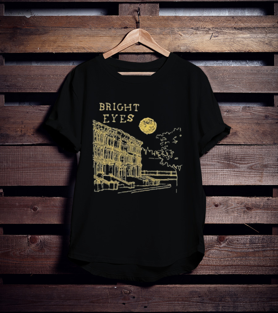 Bright Eyes I'm Wide Awake It's Morning Sun And Building Scene T-Shirt