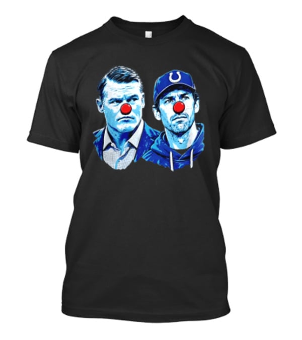 Indianapolis Colts Matt Ryan Red Clown Noses Two Men T-Shirt