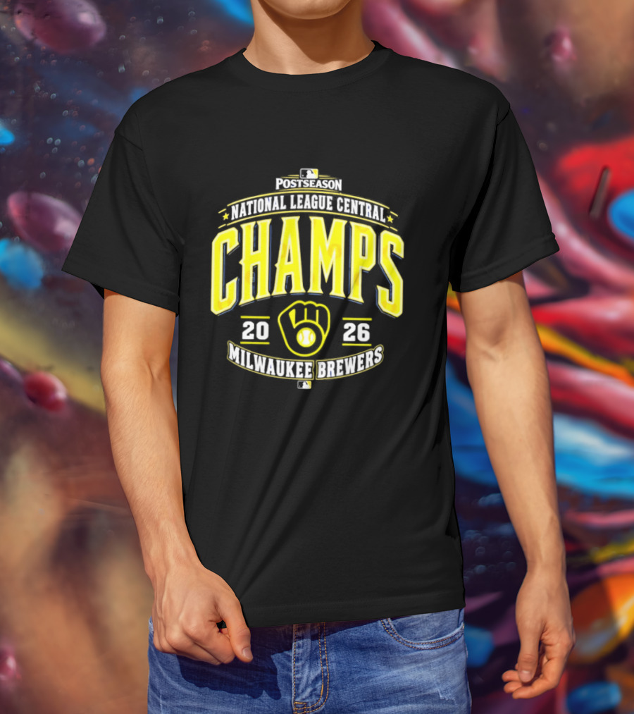 Milwaukee Brewers National League Central Champs 2026 T-Shirt