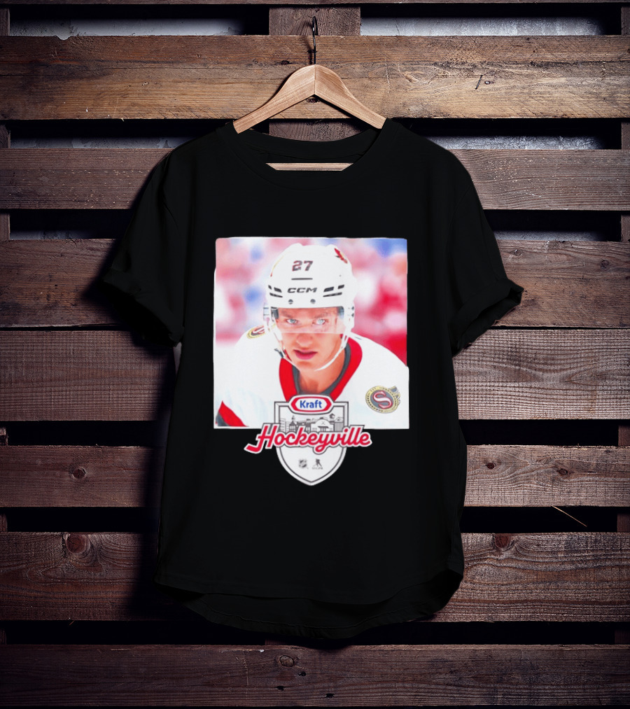 Ottawa Senators 27 Kraft Hockeyville CCM T-Shirt
