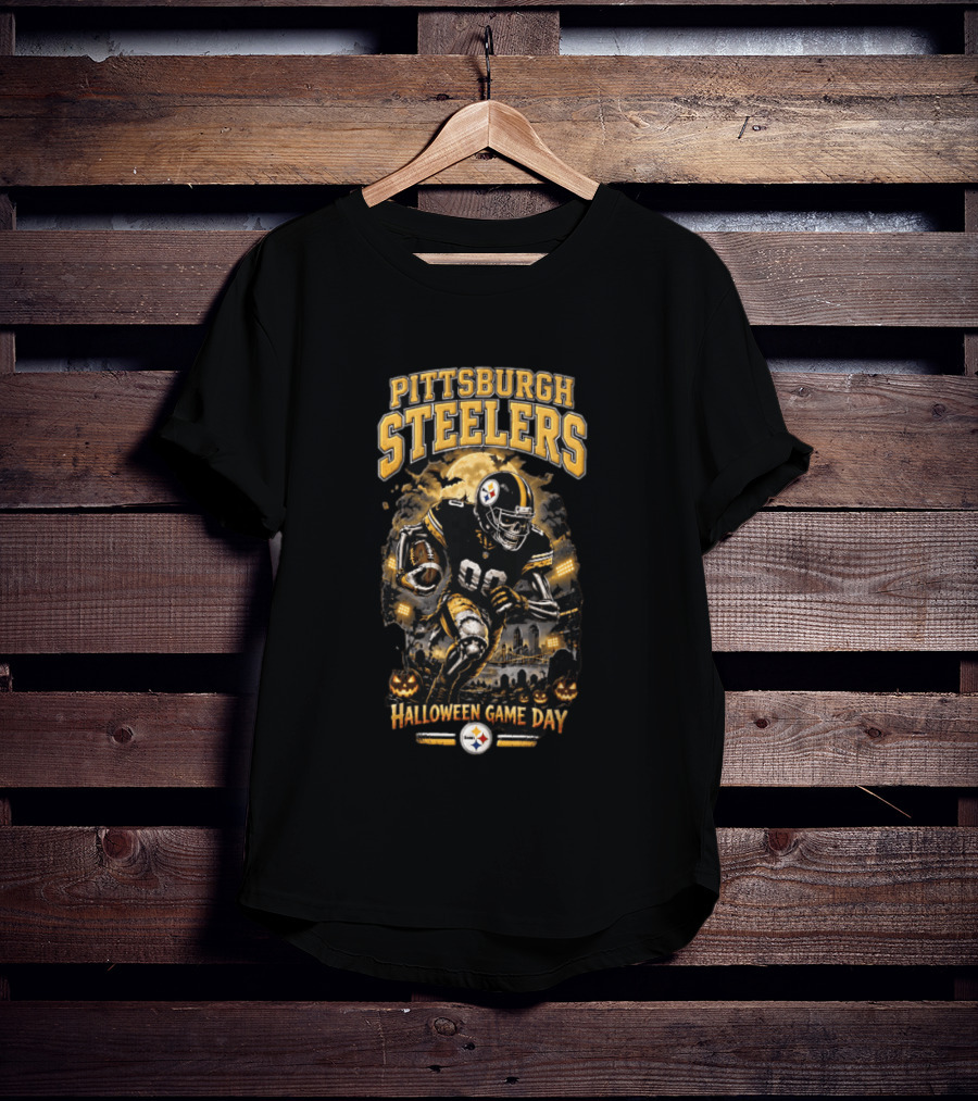 Pittsburgh Steelers Halloween Game Day Football Night Fearless Celebration T-Shirt