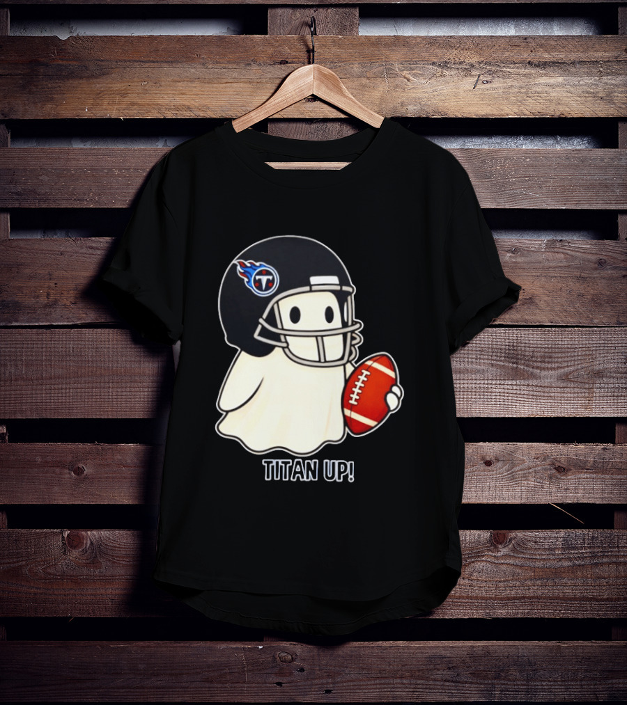 Tennessee Titans Ghost Halloween Titan Up 2026 Football Team Fan Gear T-Shirt
