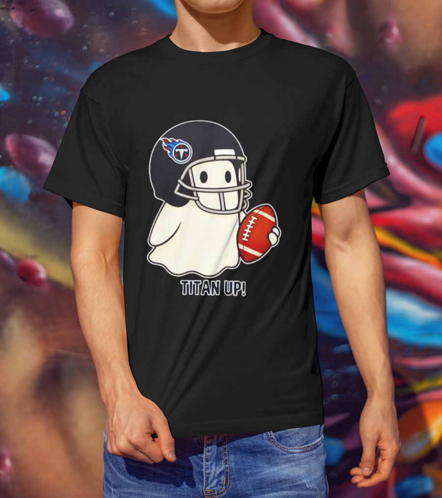 Tennessee Titans Ghost Halloween Titan Up 2026 Football Team Fan Gear T-Shirt
