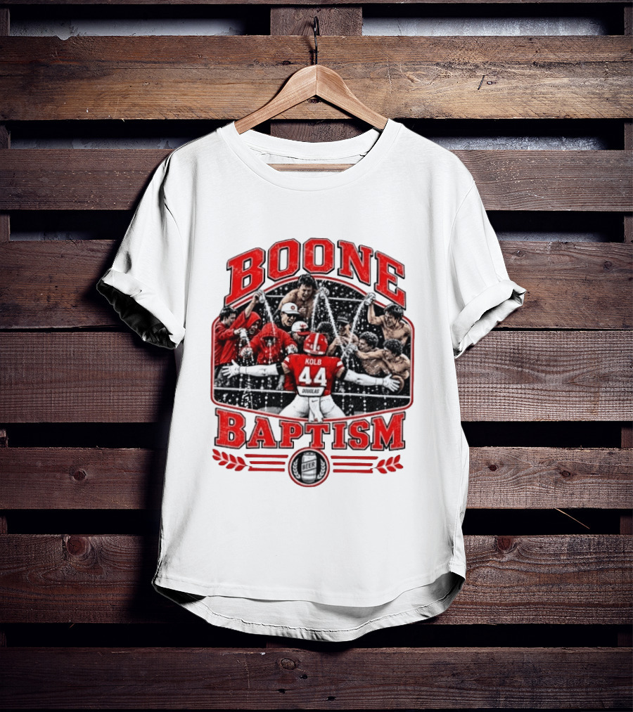 Oklahoma State Cowboys Boone Baptism Kolb 44 Football Celebration Team Spirit T-Shirt
