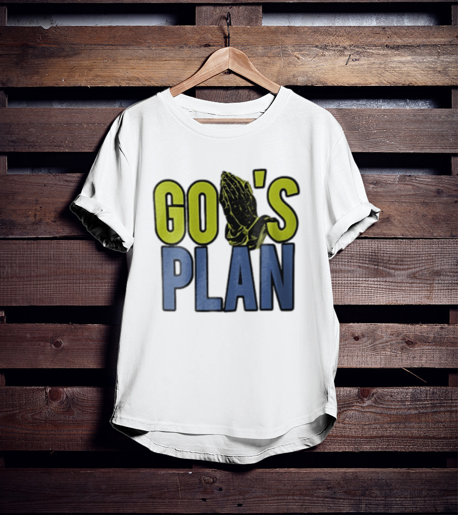 GO'S PLAN Praying Hands T-Shirt