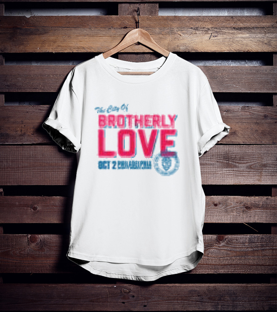 Jonas Brothers Store City Of Brotherly Love Philadelphia Pa T-Shirt