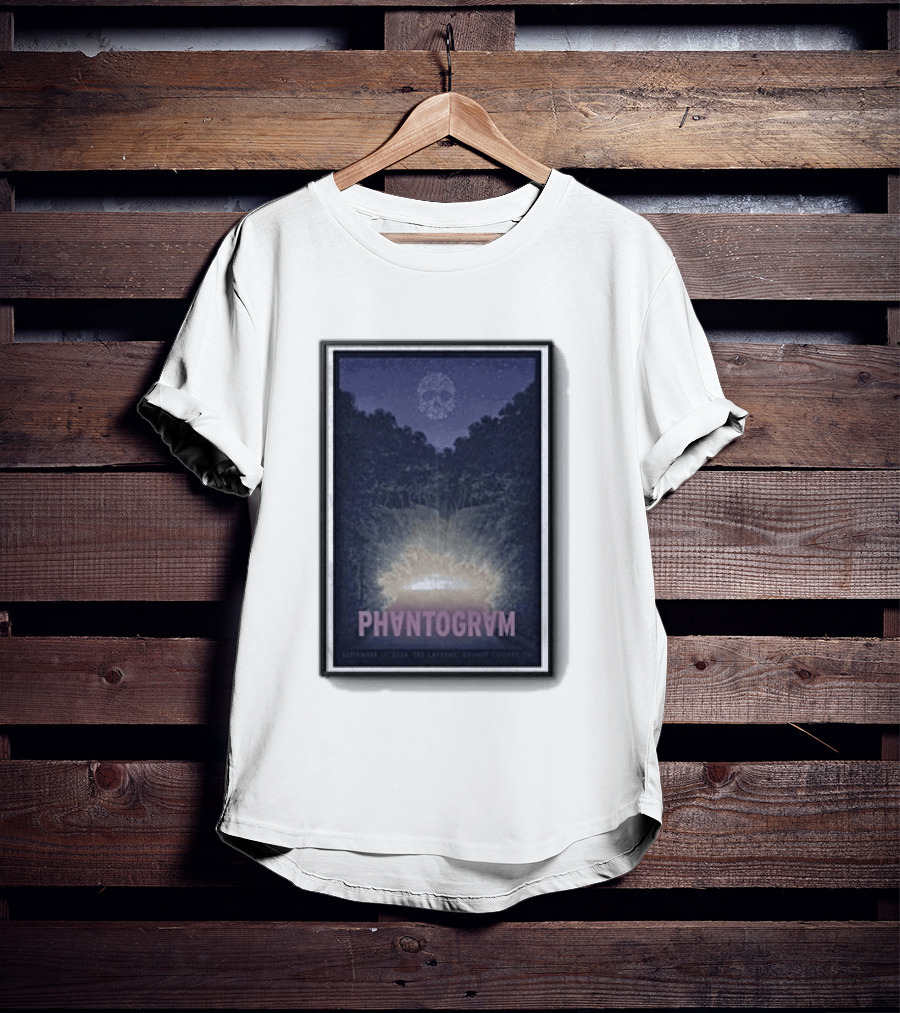Phantogram September 17 2026 The Caverns Grundy County Tennessee Concert T-Shirt