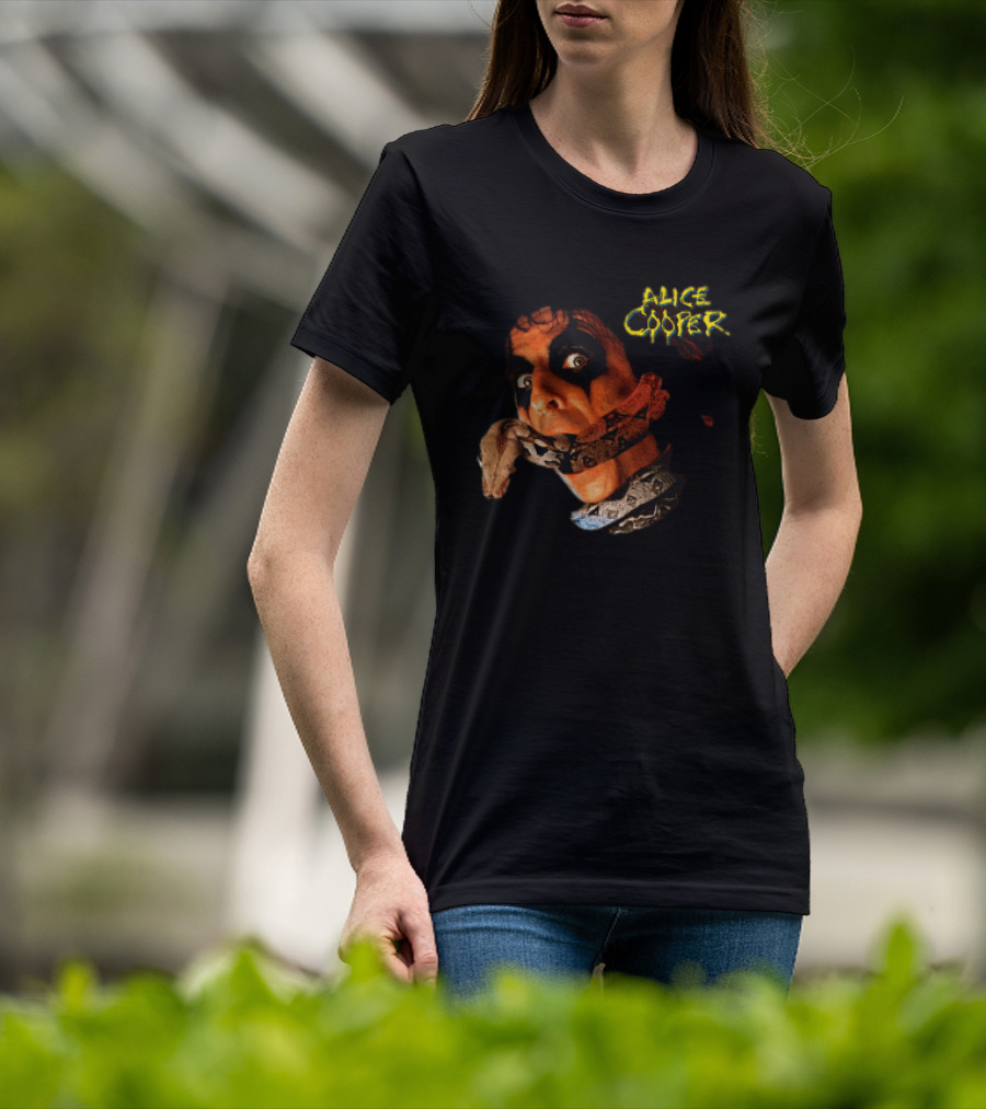 Alice Cooper Constrictor Anniversary Store Snake T-Shirt