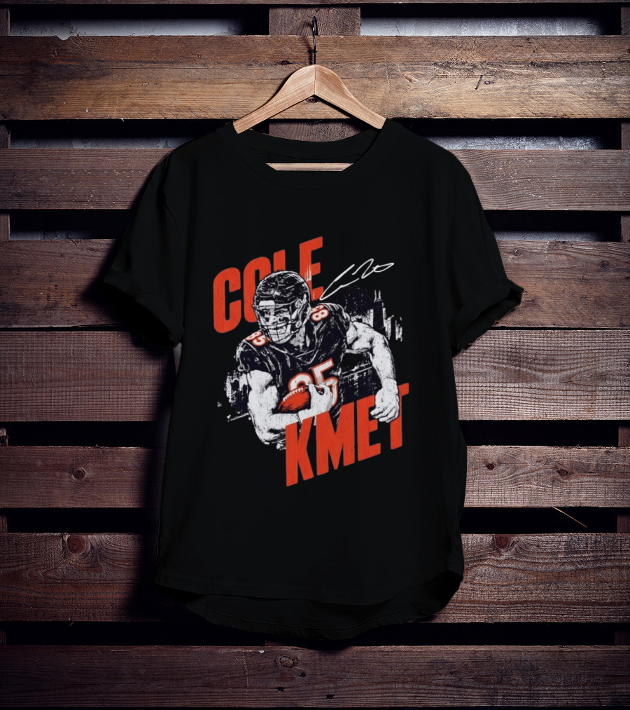 Cole Kmet Chicago Bears Football Iconic Number 85 Sports T-Shirt
