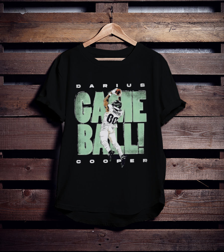 Darius Cooper Game Ball Philadelphia Eagles T-Shirt
