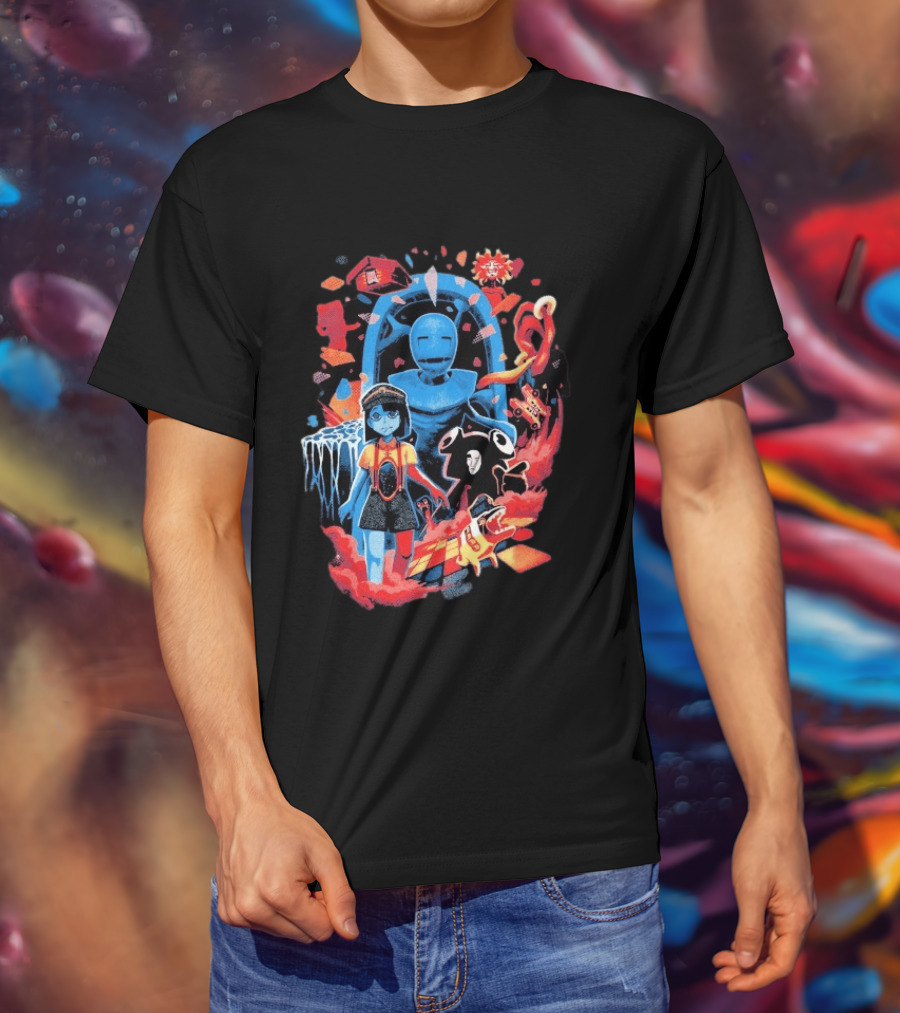 ENA Dream BBQ Lonely Door Character Art And Surreal T-Shirt