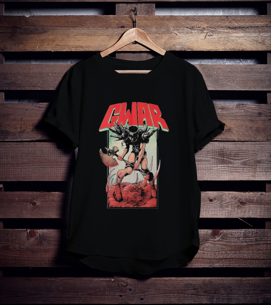 Gwar Balsac The Jaws Of Death Barbaric Warrior Monster T-Shirt