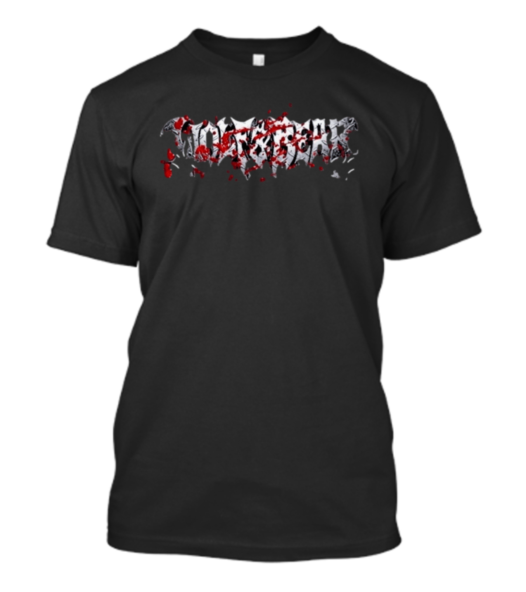 Wolfbear Steel Blood Splatter T-Shirt