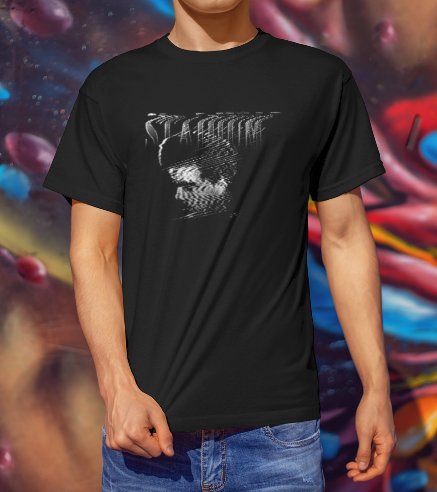 Xo Store Ahtd Asia Glitch Tour Melting Face T-Shirt