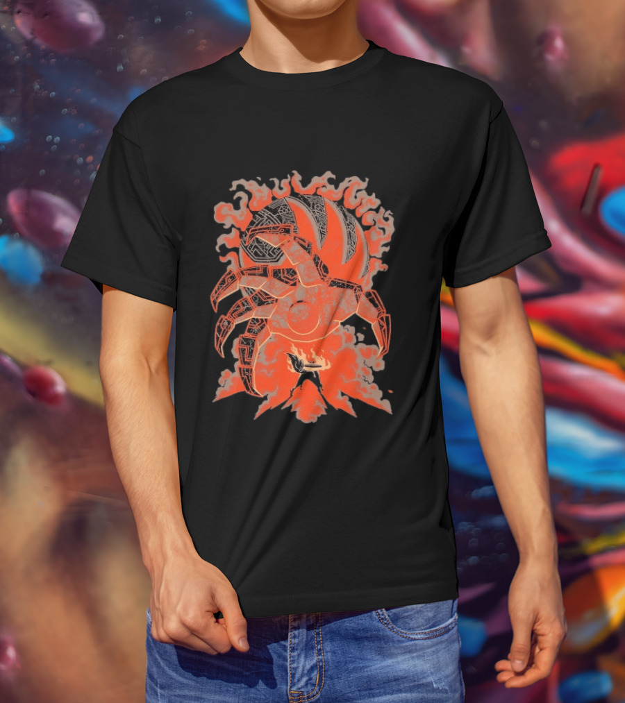 Okami Everlasting Darkness Fire Spirit And Flames T-Shirt