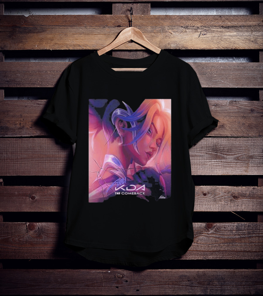 Akali KDA The Comeback Arcane League Of Legends Nikkotari T-Shirt