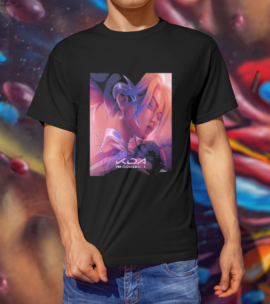Akali KDA The Comeback Arcane League Of Legends Nikkotari T-Shirt