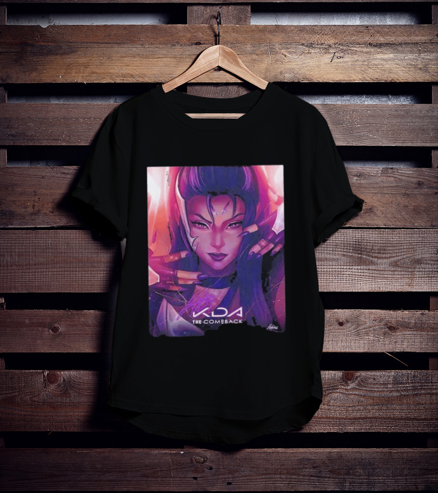 Kaisa KDA The Comeback Arcane League Of Legends By Nikkotari T-Shirt