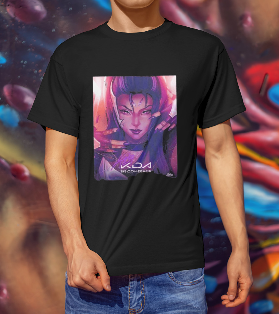 Kaisa KDA The Comeback Arcane League Of Legends By Nikkotari T-Shirt