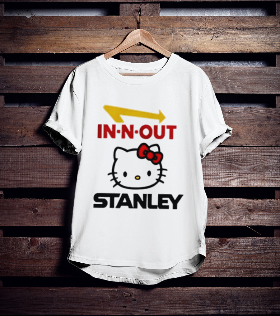 In N Out Hello Kitty Stanley Collaboration T-Shirt