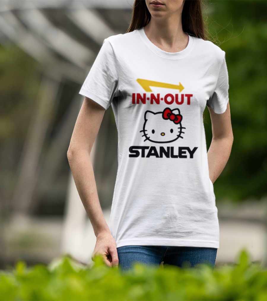 In N Out Hello Kitty Stanley Collaboration T-Shirt