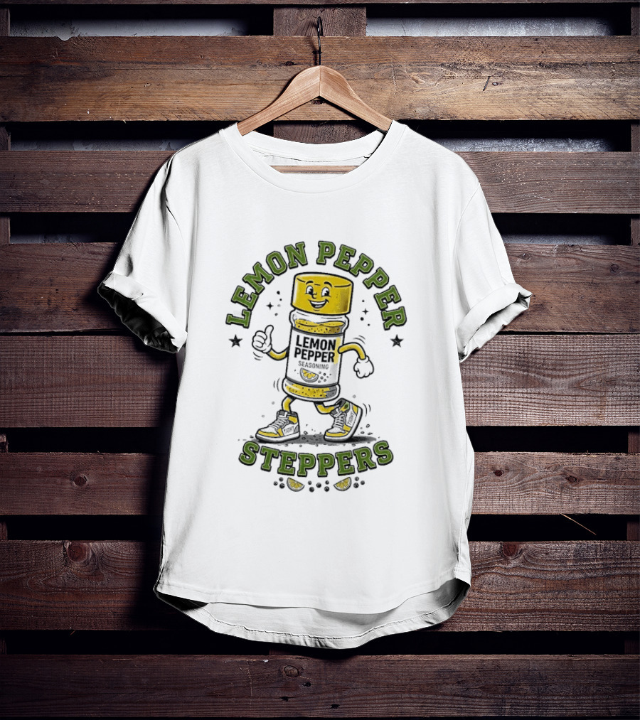 Lemon Pepper Steppers Trick Williams Seasoning Walking Bottle T-Shirt