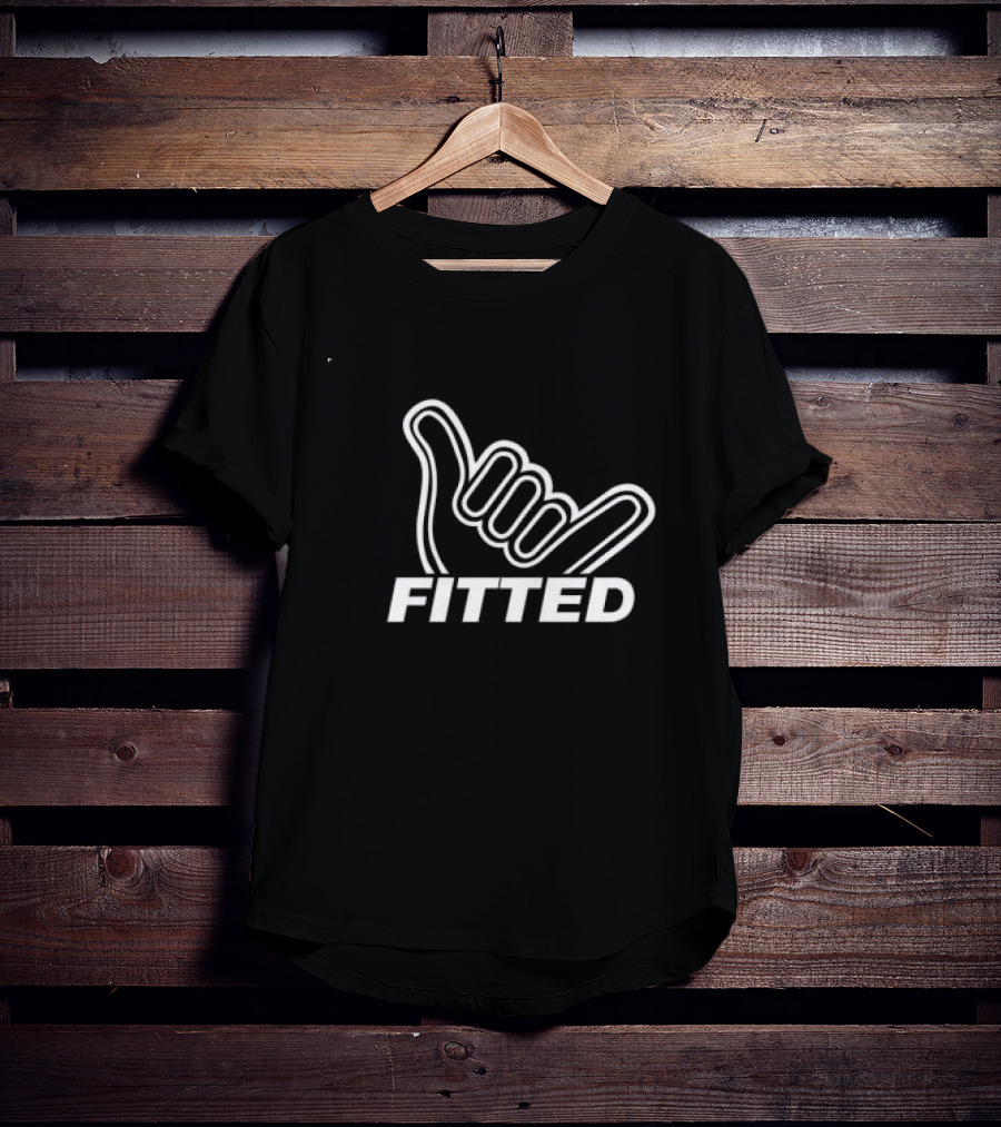 Fitted Hawaii Shaka Hand Fasi Tees T-Shirt