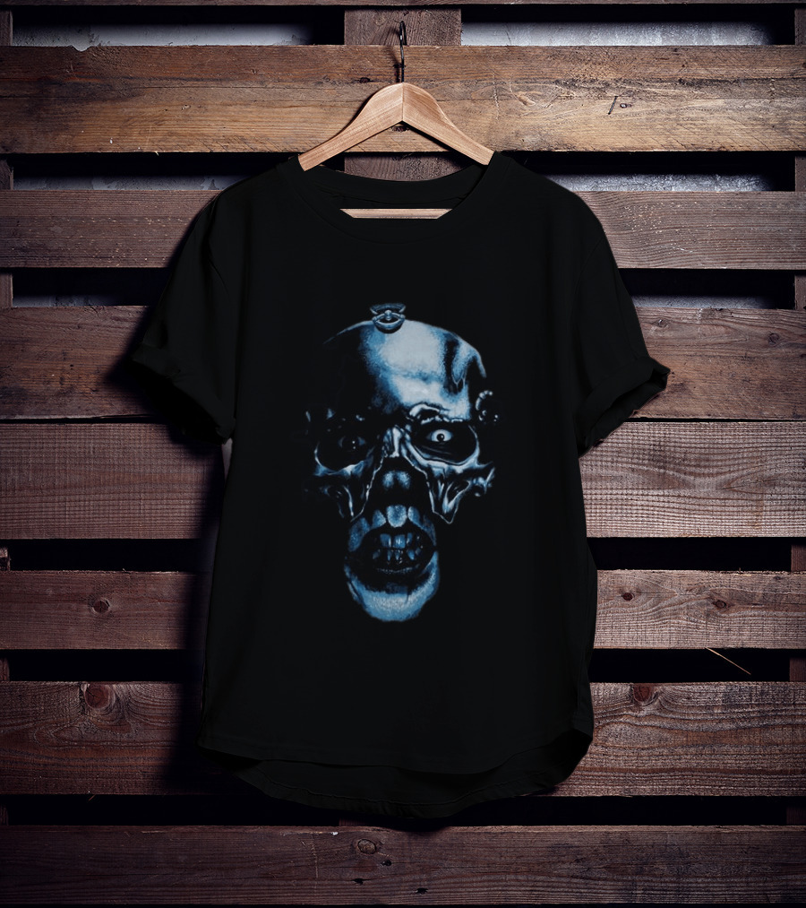 Impericon Ghost Skull Face Creepy Horror Teef T-Shirt