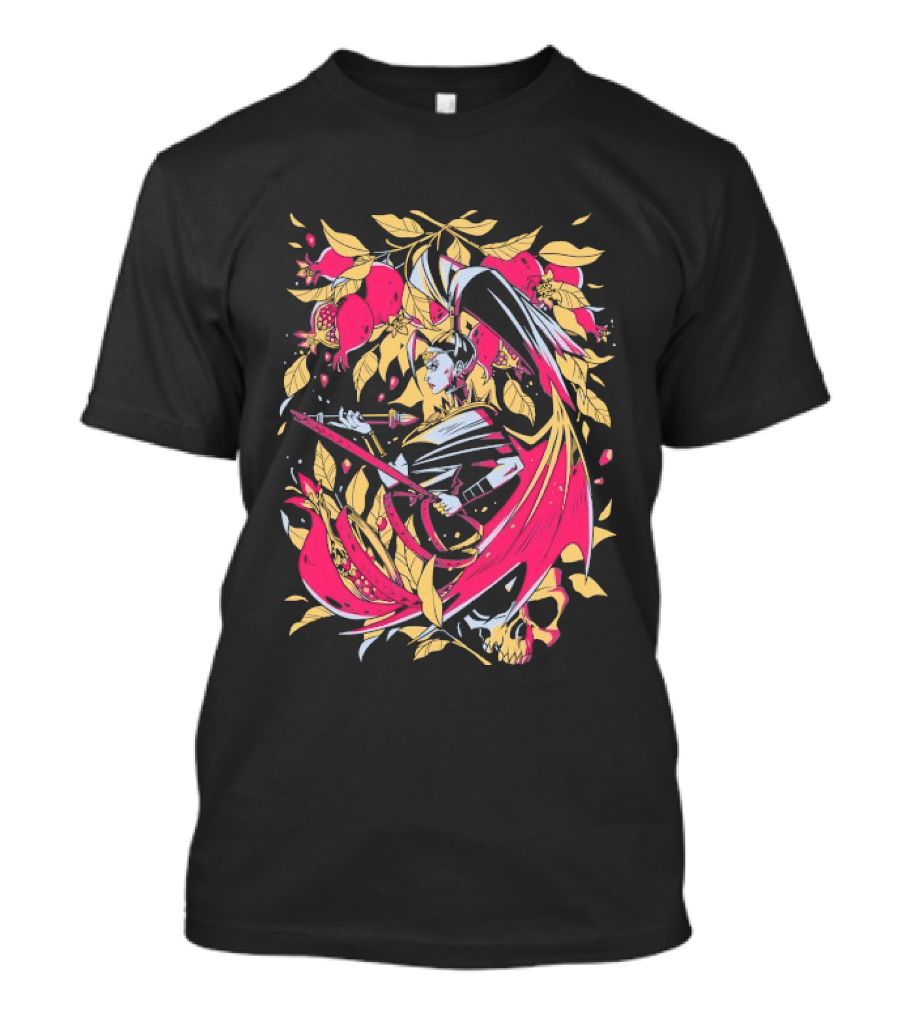 Hades First Of The Furies Mythical Foliage Sword T-Shirt