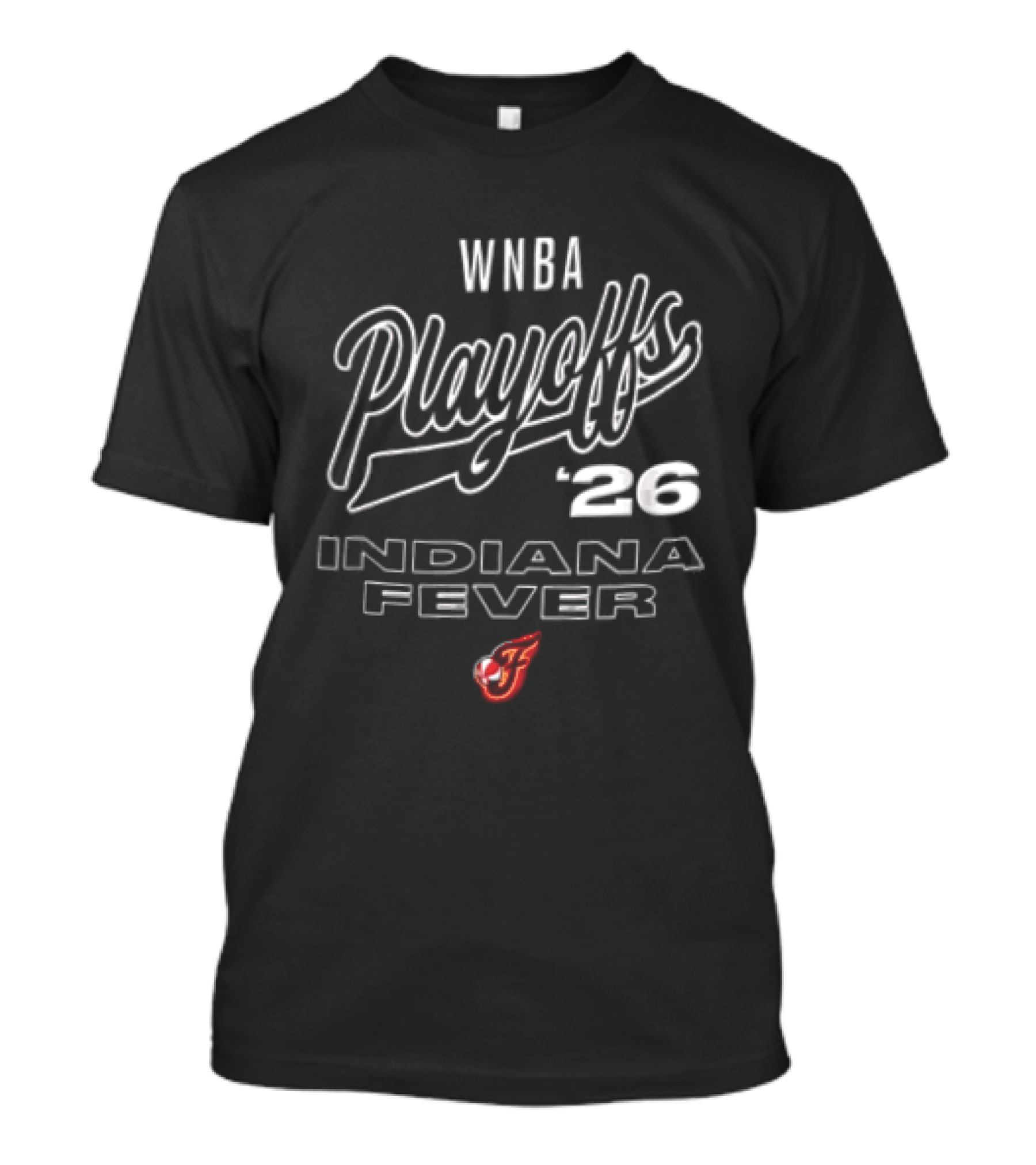 WNBA Playoffs 26 Indiana Fever Basketball Team T-Shirt