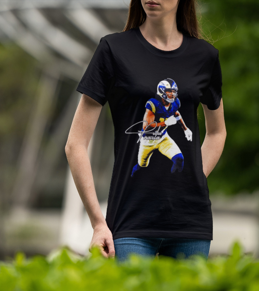 Puka Nacua Los Angeles Rams Player Signature NFL Football T-Shirt