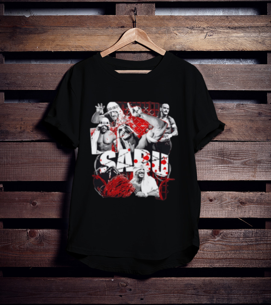 Sabu Homicidal Suicidal Genocidal Wrestling Legend T-Shirt