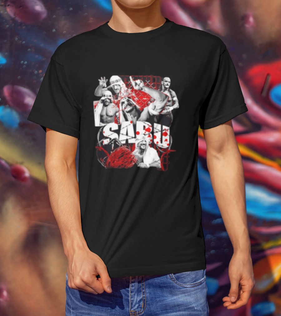 Sabu Homicidal Suicidal Genocidal Wrestling Legend T-Shirt