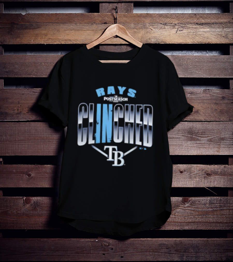 Tampa Bay Rays Clinched 2026 Postseason TB MLB T-Shirt