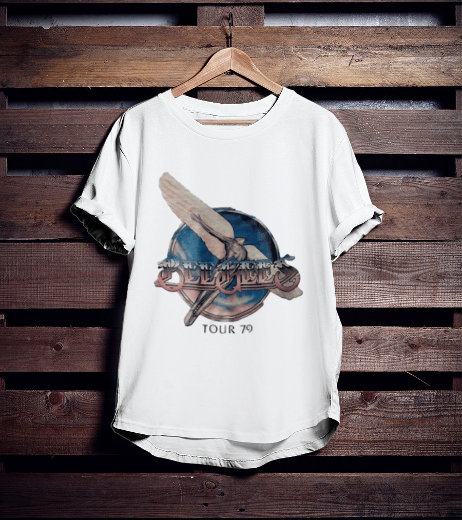 Bee Gees Winged Figure Flying Tour 79 T-Shirt