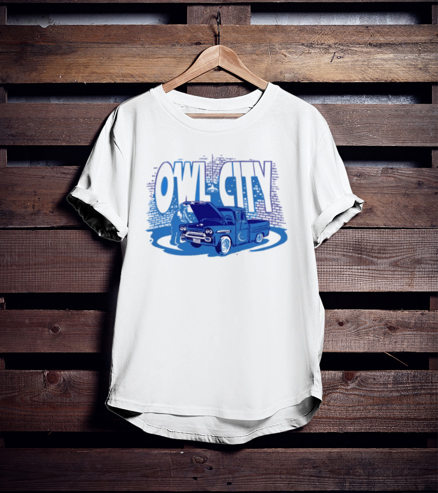 Owl City Vintage Truck Breakdown T-Shirt