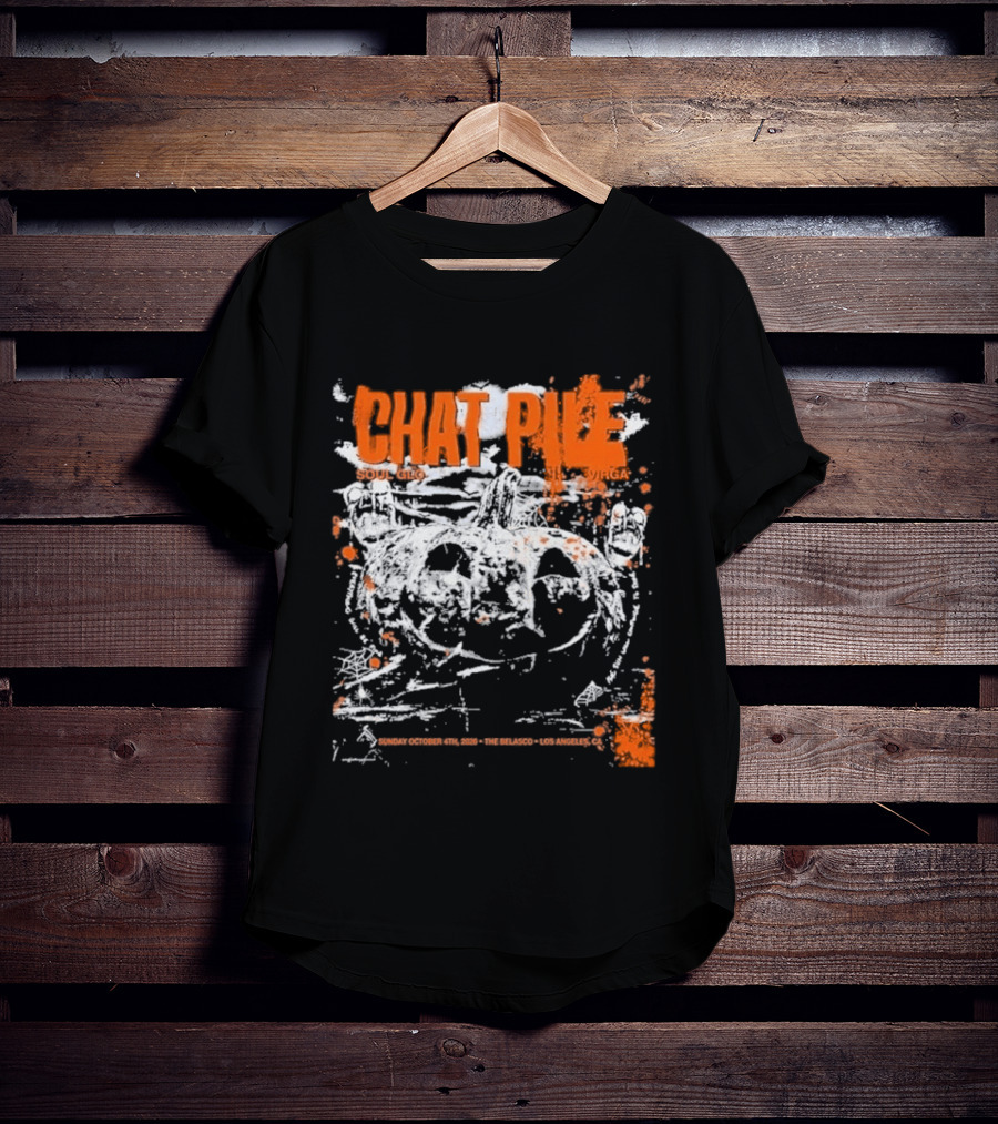 Chat Pile Event October 4 2026 The Belasco Los Angeles CA Sonic Gig T-Shirt