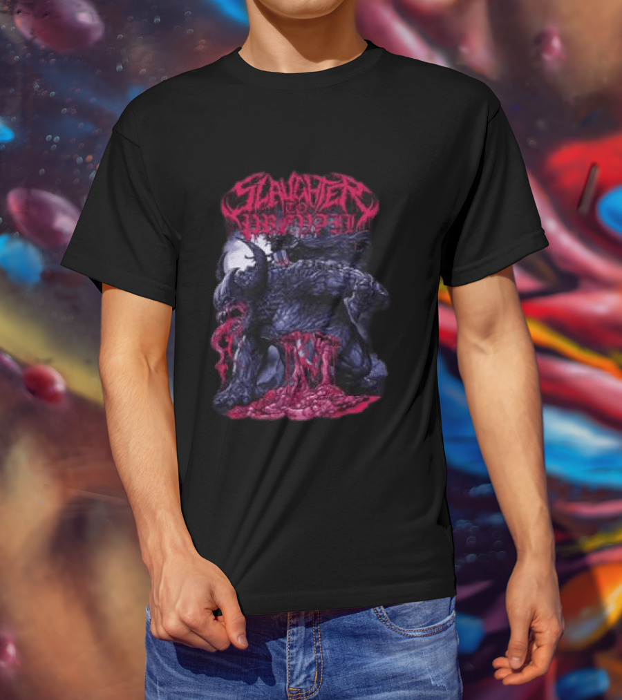 Slaughter To Prevail Berserk Tour Firstblood Store Monster T-Shirt