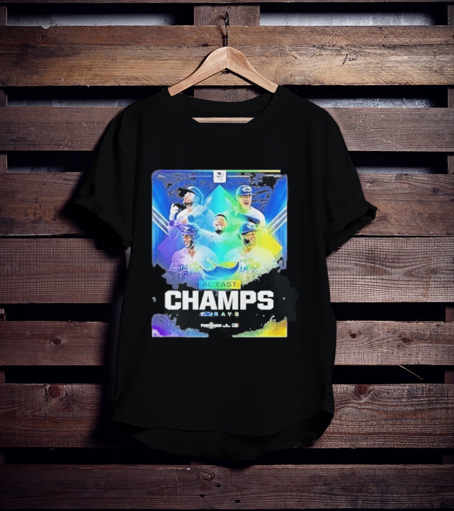 Postseason Al East Champs Rays Fifth Time Original Tampa Bay 2026 T-Shirt