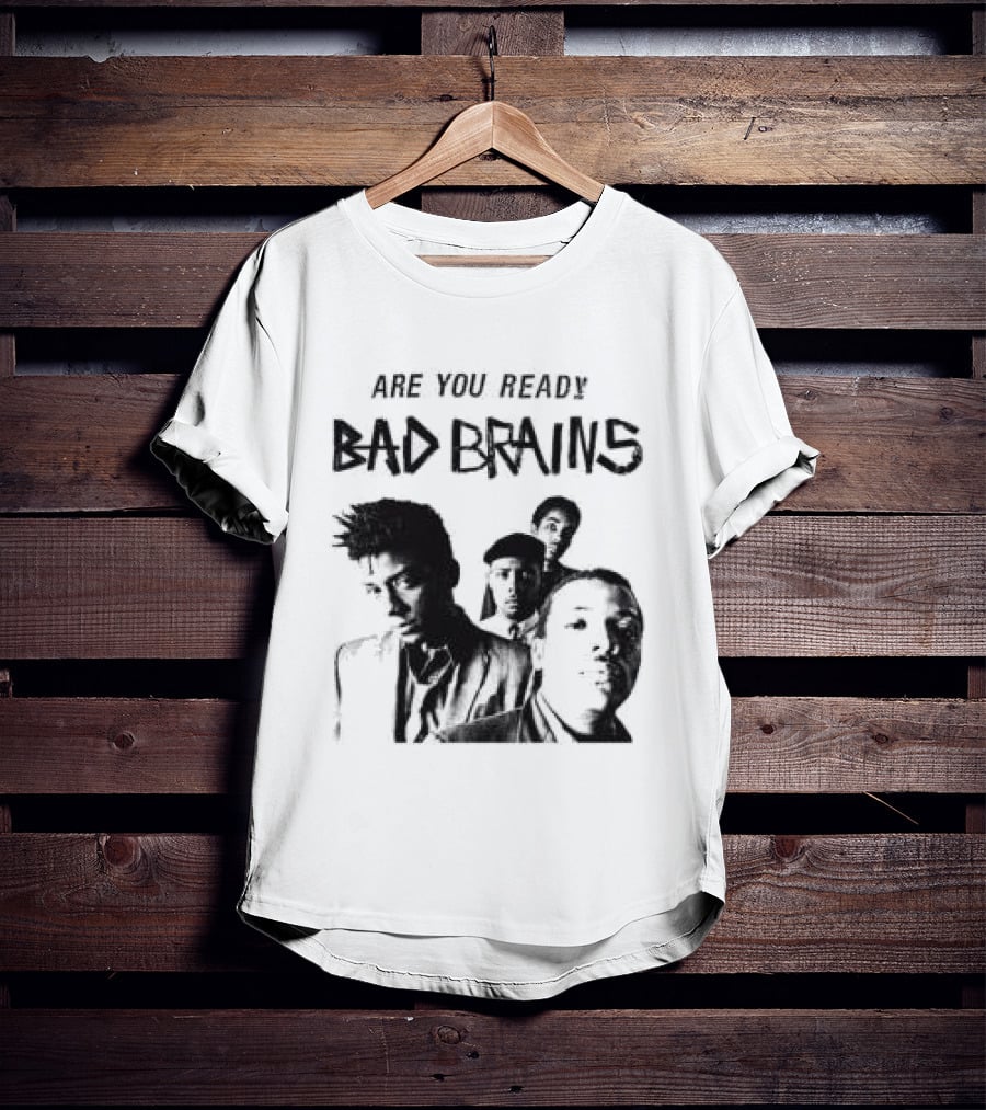 Bad Brains Are You Ready Punk Band T-Shirt