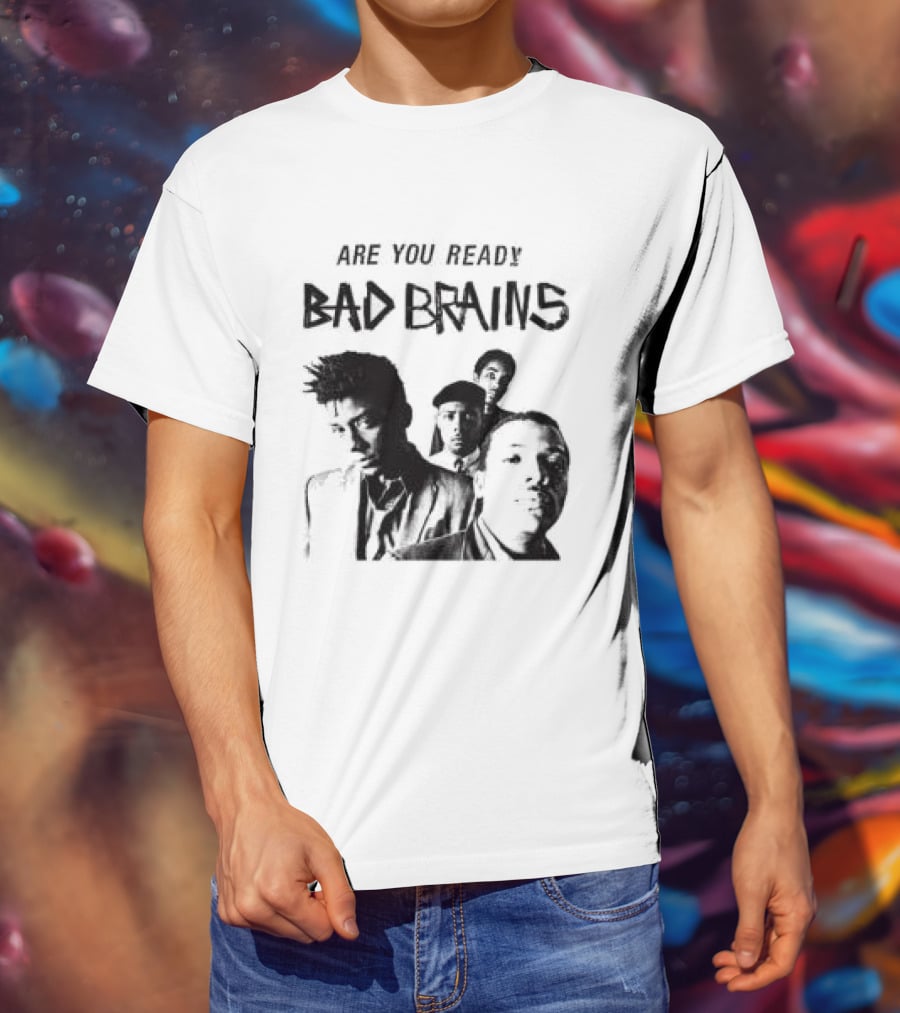 Bad Brains Are You Ready Punk Band T-Shirt