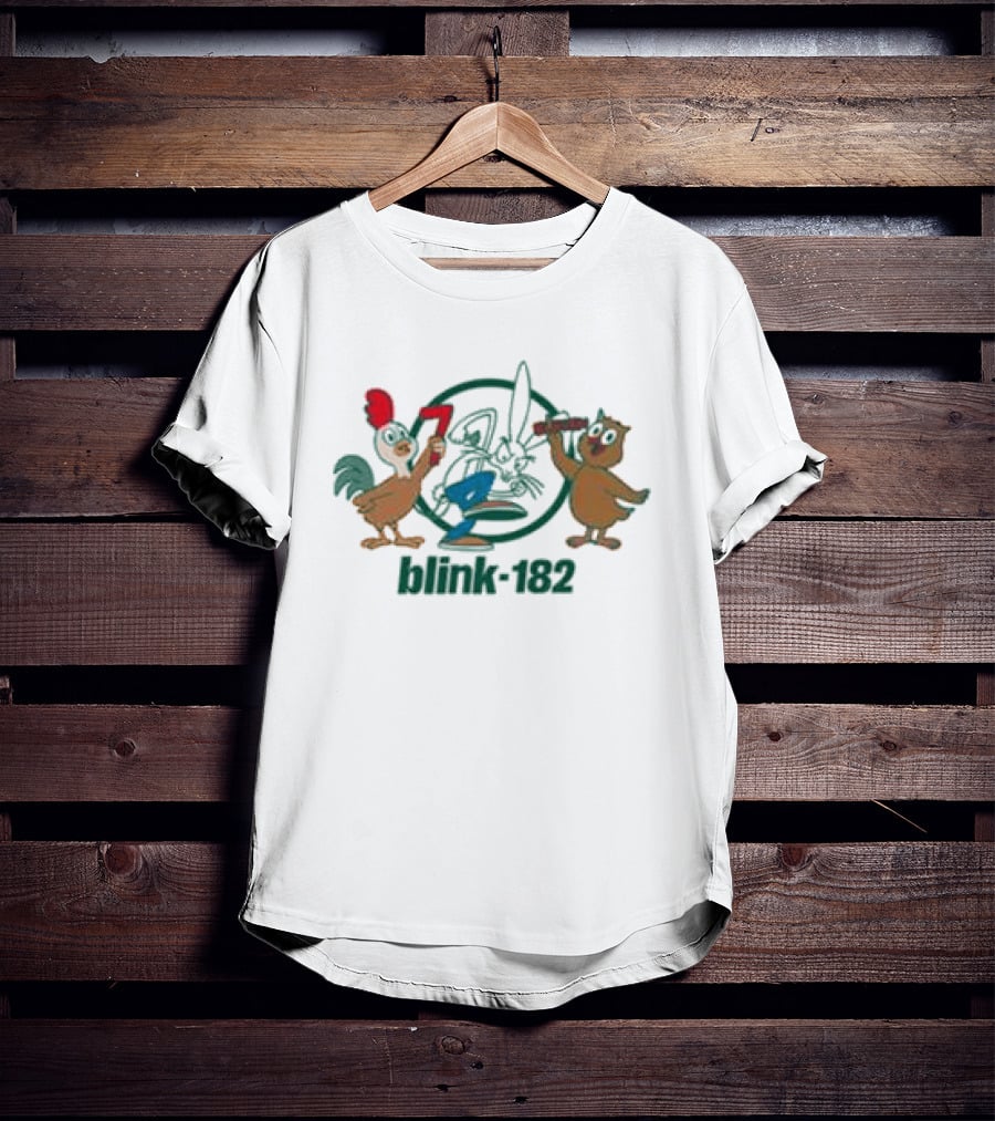 7 11 Blink 182 Bunny Friends Longsleeve Chicken Duck T-Shirt