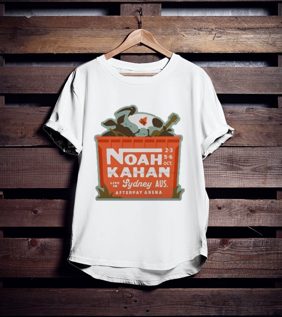 Noah Kahan Live In Sydney AUS Afterpay Arena October 2 3 5 6 2026 T-Shirt